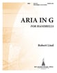 Aria in G Handbell sheet music cover